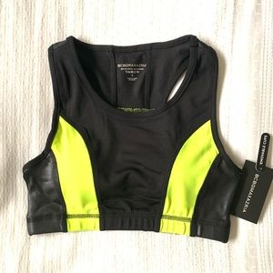BCBGMazAzria Cora Colorblock Sports Bra